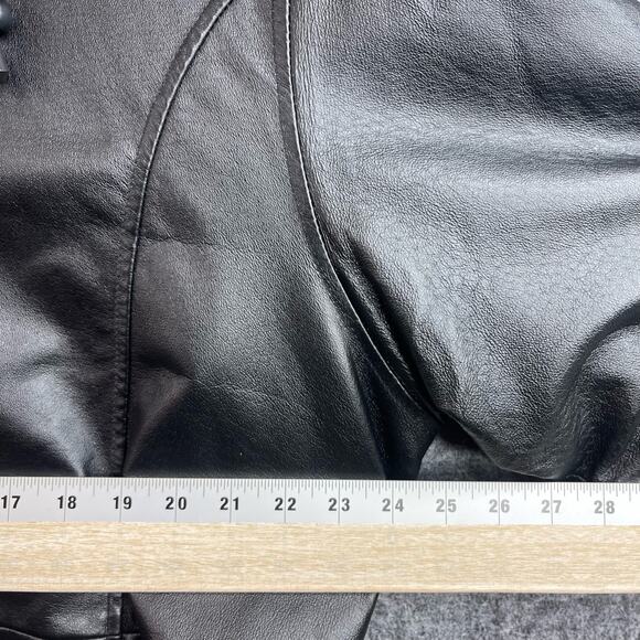 The  Connection New York Black Leather Sherpa Lined 2XL - Picture 7 of 10